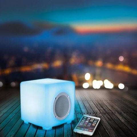Kitsound Glow Bluetooth Speaker - Multi Coloured Kitsound Glow Bluetooth Speaker - Multi Coloured