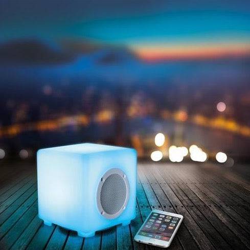 Kitsound Glow Bluetooth Speaker - Multi Coloured - Mhalaty