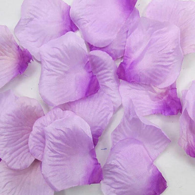 Lavender Silk Rose Petals - 1000 Petals - Mhalaty
