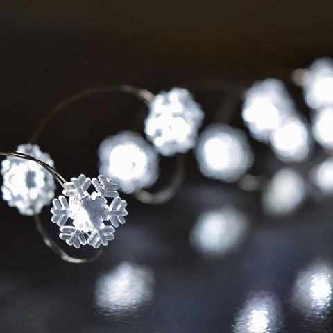 Led Snowflake Micro Fairy Lights Led Snowflake Micro Fairy Lights