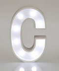 Light Up Letters & Symbols - C - Mhalaty