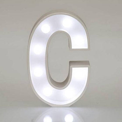 Light Up Letters & Symbols - C - Mhalaty