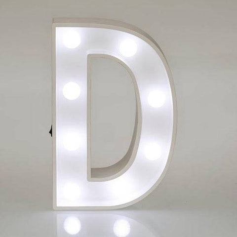 Light Up Letters & Symbols - D Light Up Letters & Symbols - D