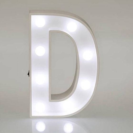 Light Up Letters & Symbols - D - Mhalaty