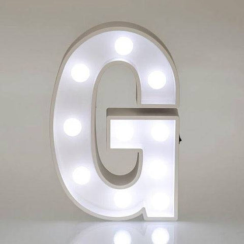 Light Up Letters & Symbols - G Light Up Letters & Symbols - G