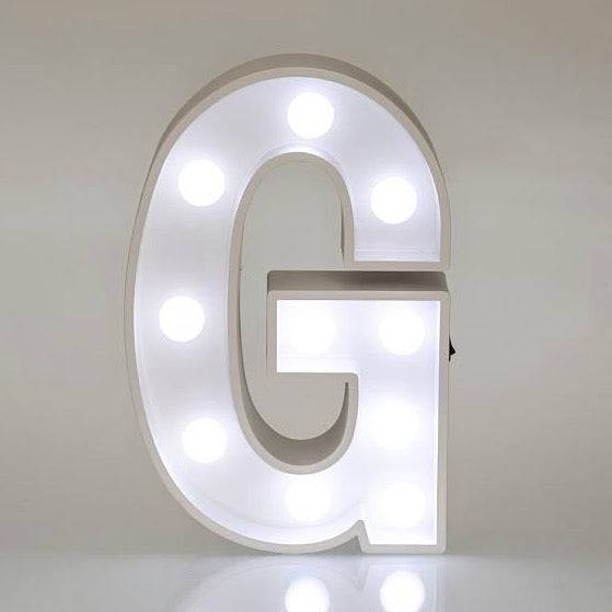 Light Up Letters & Symbols - G - Mhalaty
