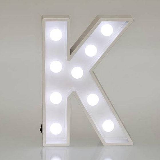 Light Up Letters & Symbols - K - Mhalaty