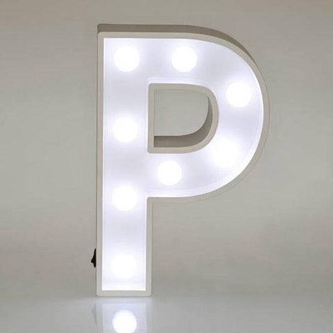 Light Up Letters & Symbols - P Light Up Letters & Symbols - P
