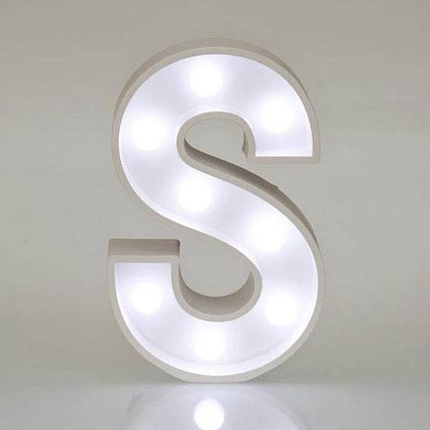 Light Up Letters & Symbols - S Light Up Letters & Symbols - S