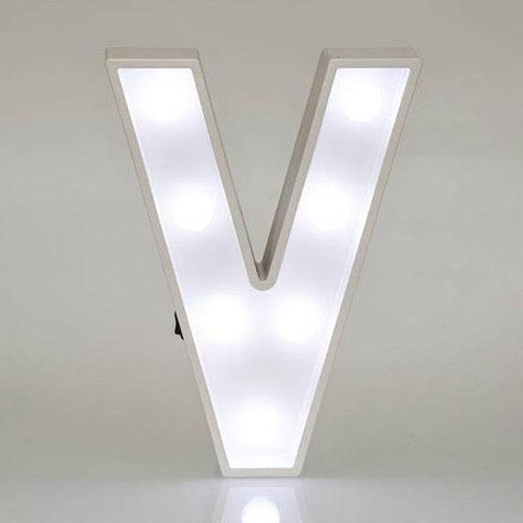 Light Up Letters & Symbols - V Light Up Letters & Symbols - V