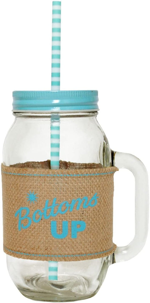 Mason Jar Drinkware - Set of 6 Mason Jar Drinkware - Set of 6