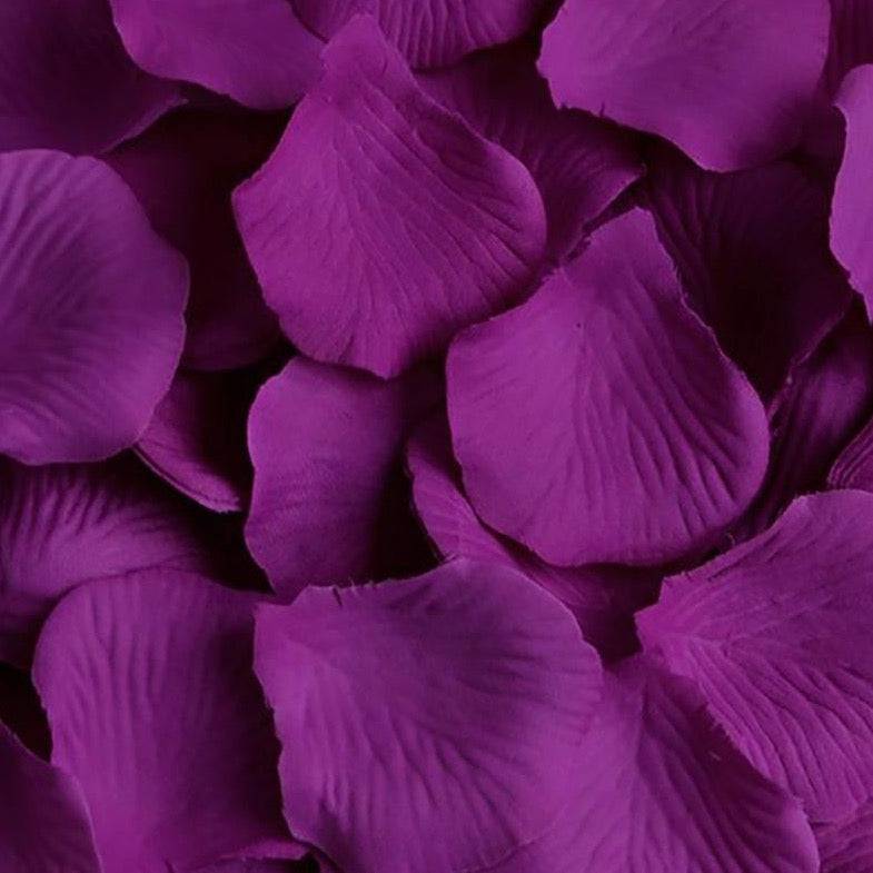 Mauve Silk Rose Petals - 1000 Petals - Mhalaty