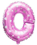 O Letter Pink Hearts Balloon - 16 Inch - Mhalaty