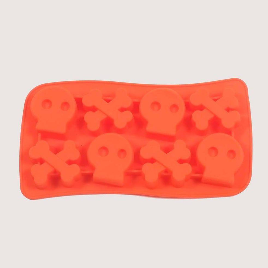 Silicone Orange Skulls Mould Tray - Mhalaty