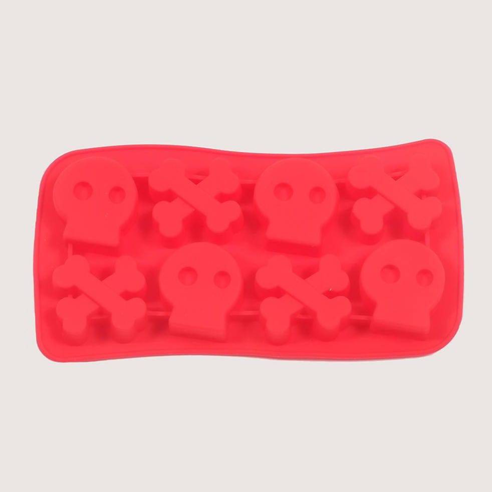 Silicone Red Skulls Mould Tray - Mhalaty