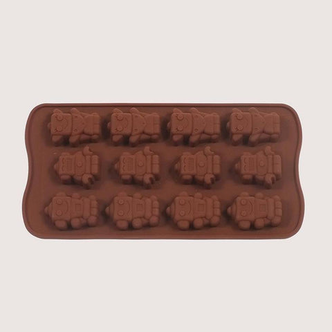 Silicone Robots Mould Tray - Mhalaty