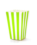 Stripes Popcorn Boxes - Green - Mhalaty