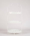 Three layers Afternoon tea stand - white - Mhalaty