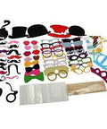 Tinksky 60Pcs Diy Funny Photo Booth Props Kit For Party - Mhalaty