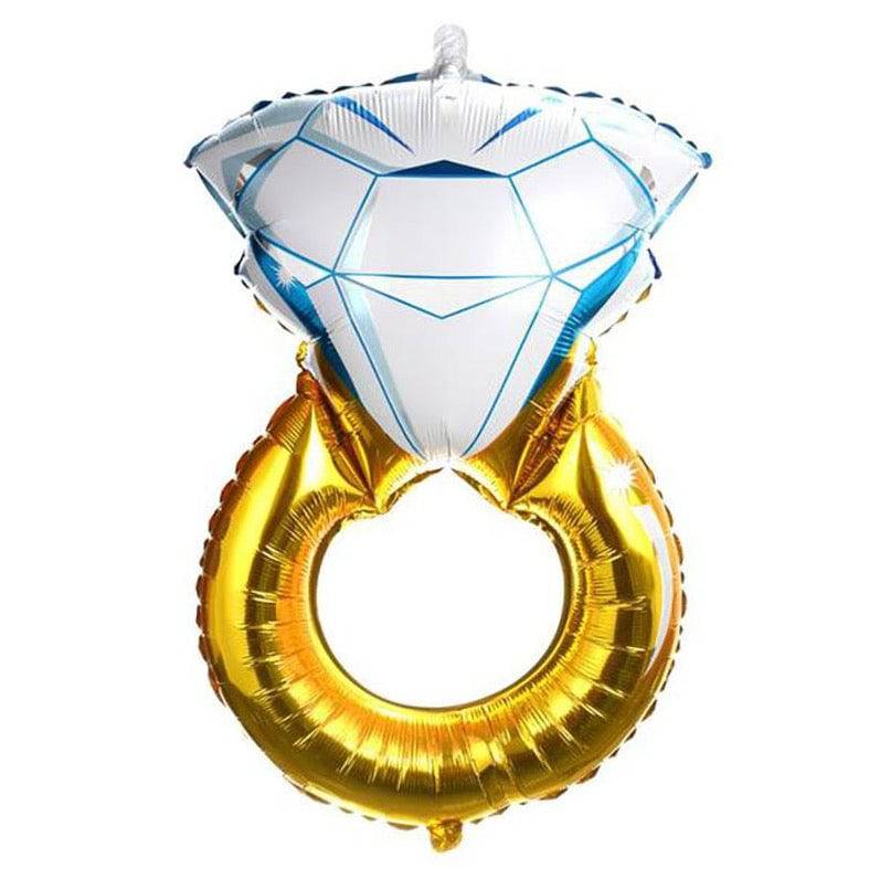 Wedding Ring Foil Balloon - Mhalaty
