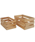 Wooden Crates - Natural - Mhalaty