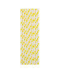 Yellow Polka Dots Paper Straws - Mhalaty