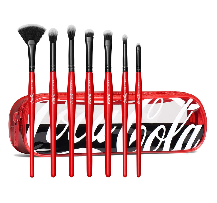 Morphe - Coca-cola X Morphe Sweep It Real Brush Collection - Mhalaty