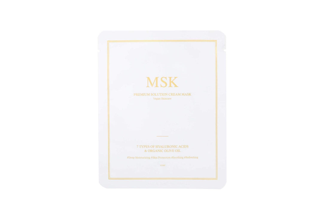 MSK - Premuim Solution Cream Masks - 27ml, 5ea - Mhalaty
