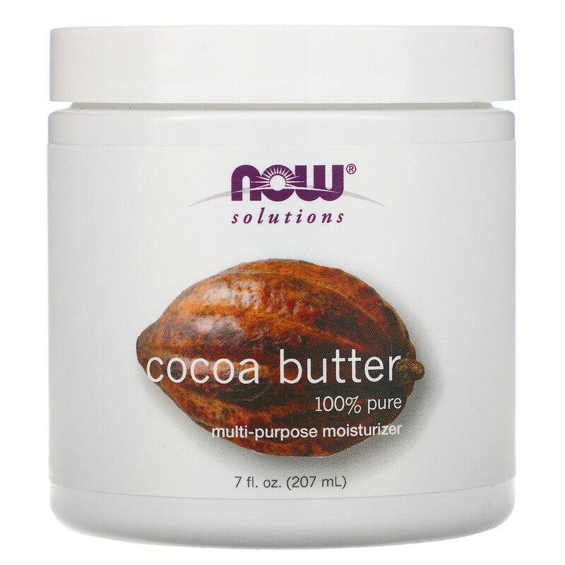 Now Foods - Solutions Cocoa Butter - 198 ml - Mhalaty