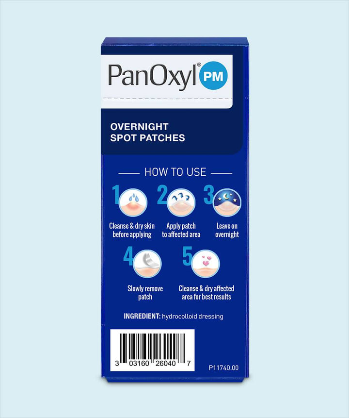 PanOxyl - PM Overnight Spot Patches - Mhalaty