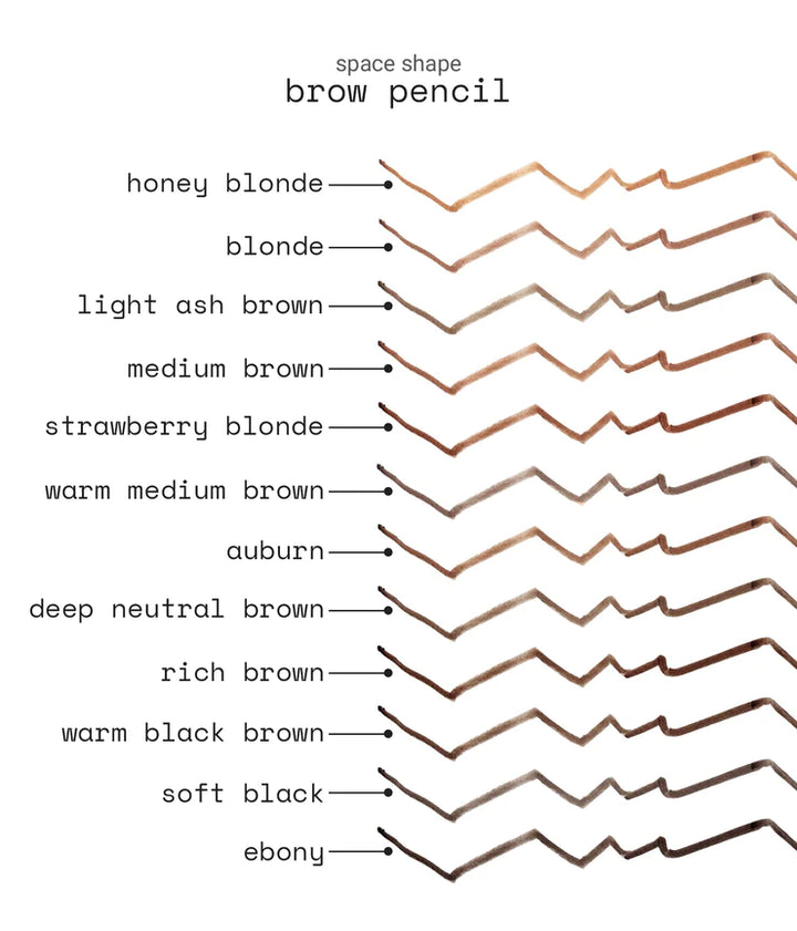 R.E.M Beauty - Brow Pencil - Warm Medium Brown