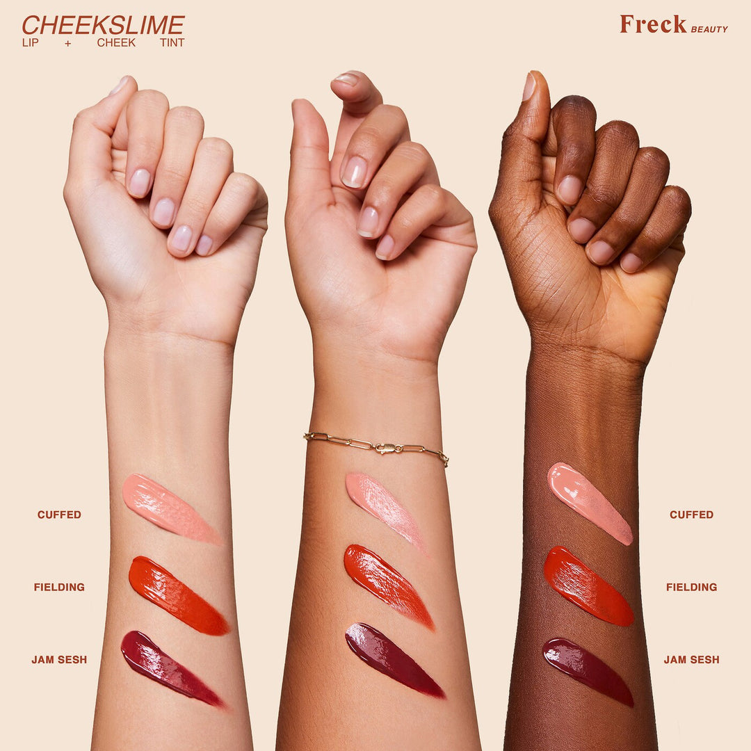 Freck Beauty - Cheekslime Blush + Lip Tint with Plant Collagen - Cuffed