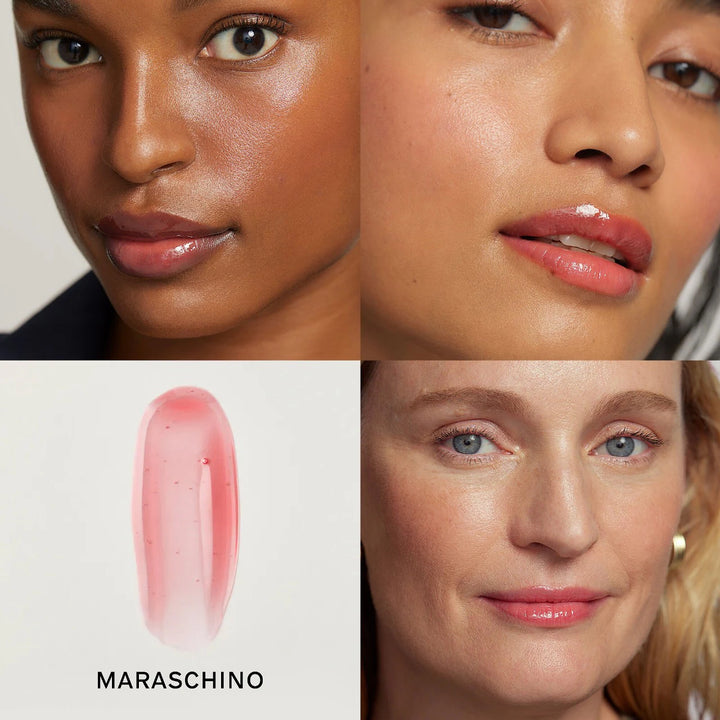 Merit - Shade Slick Gelee Sheer Tinted Lip Oil - Maraschino