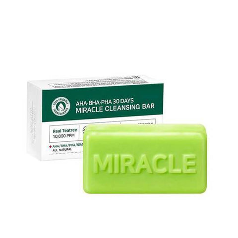 Some By Mi - Aha, Bha, Pha 30 Days Miracle Cleansing Bar - 106g - Mhalaty