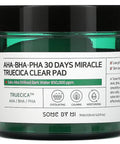 Some By Mi - AHA, BHA, PHA 30 Days Miracle Truecica Clear Pad 70 Pads - 125ml - Mhalaty