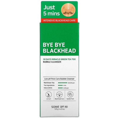 Some By Mi - Bye Bye Blackhead 30 Days Miracle Cleanser - 120g - Mhalaty