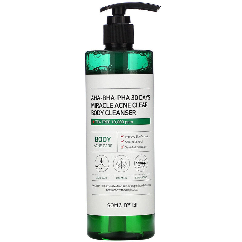 Some By Mi - Miracle Acne Clear Body Cleanser 14.10oz - Mhalaty