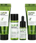 Some By Mi - Super Matcha Pore Care Starter Kit Edition - 4 Piece Set - Mhalaty