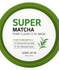 Some By Mi - Super Matcha Pore Clean Clay Beauty Mask - 100g - Mhalaty