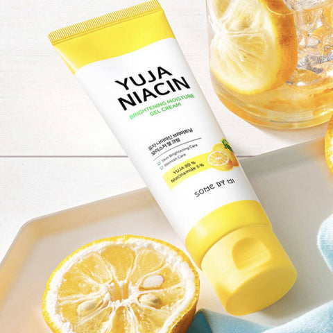 Some By Mi - Yuja Niacin Brightening Moisture Gel Cream - 100ml - Mhalaty