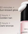 Tan-Luxe - EXPRESS TANNING MOUSSE 30 MINUTE GLOW - 200ML - Mhalaty