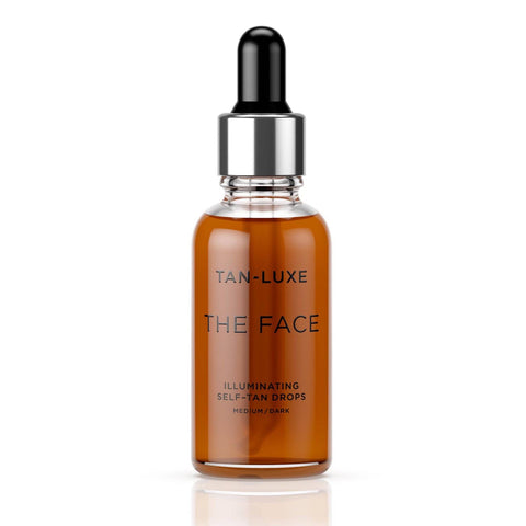 Tan Luxe - The Face Illuminating Self Tan Drops Medium/dark - Mhalaty