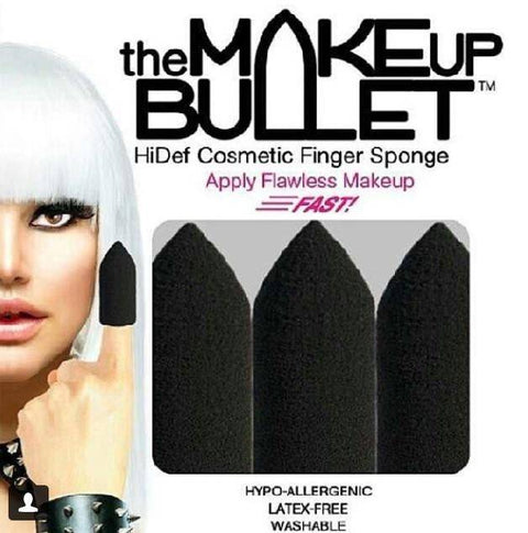 The Makeup Bullet - Sponge - Pack Of 3 The Makeup Bullet - Sponge - Pack Of 3