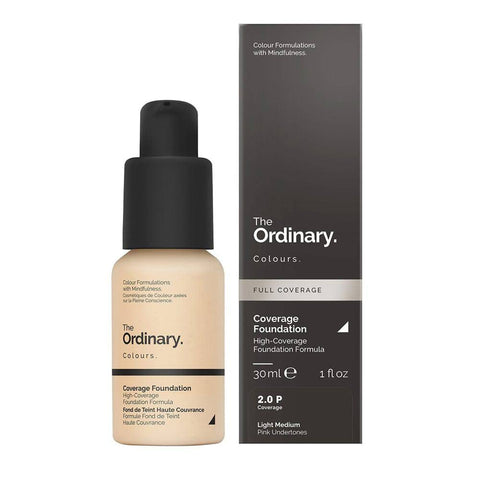 The Ordinary - Coverage Foundation - 2.0 P Light Medium The Ordinary - Coverage Foundation - 2.0 P Light Medium
