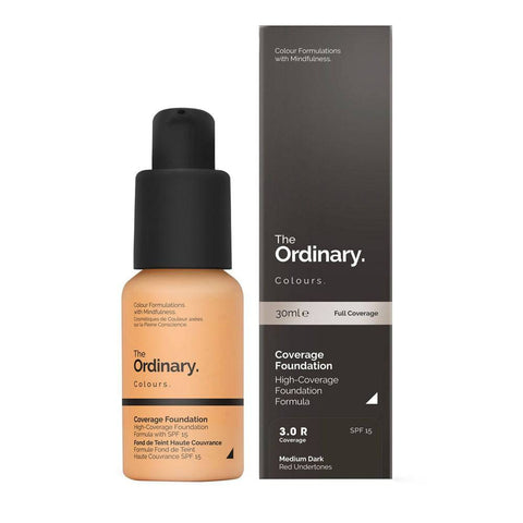 The Ordinary - Coverage Foundation - 3.0 R Medium Dark The Ordinary - Coverage Foundation - 3.0 R Medium Dark