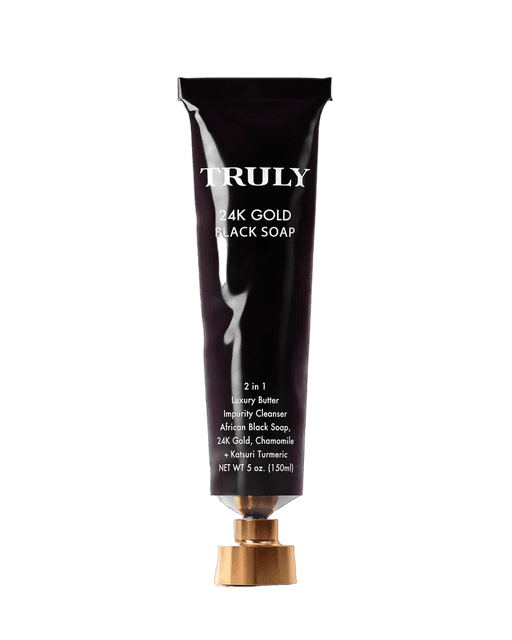 Truly - 24k Gold Black Soap Impurity Cleanser - Mhalaty