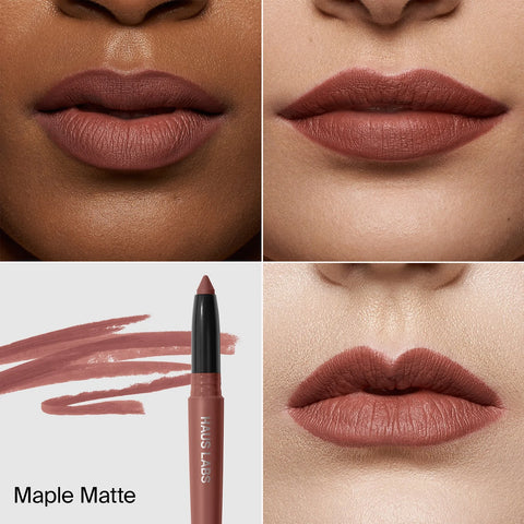 Haus Labs - Le Monster Lip Crayon - Maple Matte