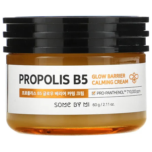 Some By Mi - Propolis B5 Glow Barrier Calming Cream - 60g - Mhalaty