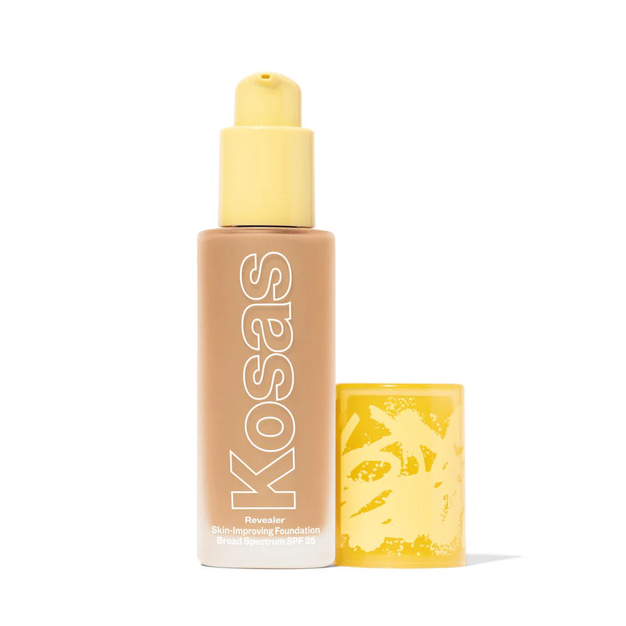 Kosas - Revealer Skin Improving Foundation SPF 25 - Light Medium Neutral 200 - Mhalaty