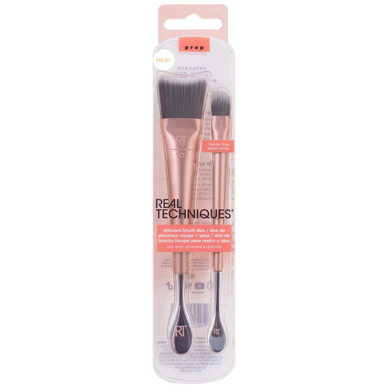 Real Techniques - Skincare Brush Duo - Mhalaty